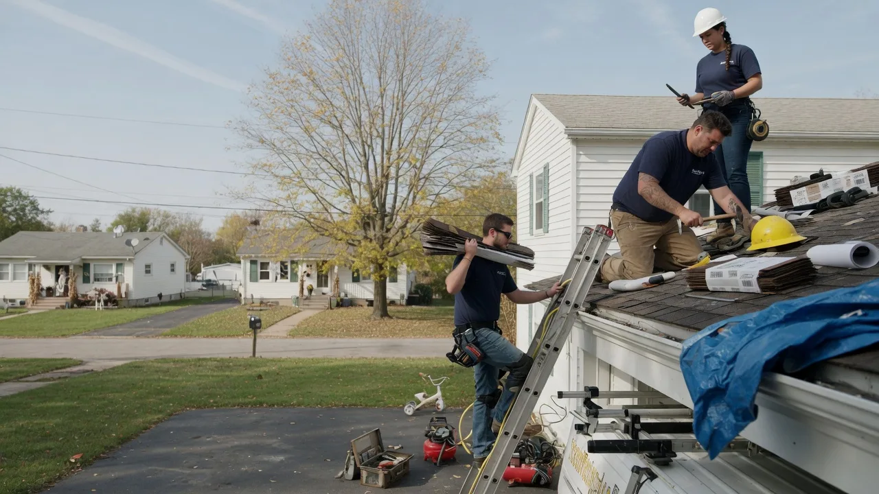 Local Roofing Contractors in Maroa, IL near me